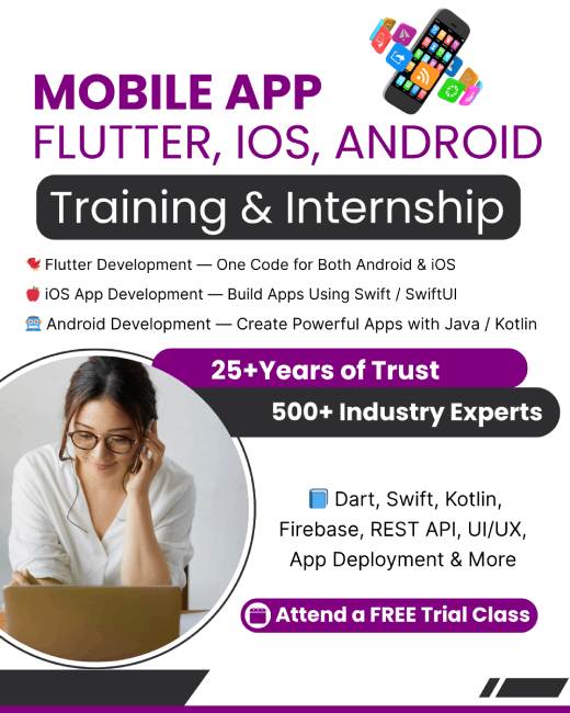 Flutter Training in Noida