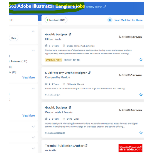 Adobe Illustrator internship jobs in Thrissur