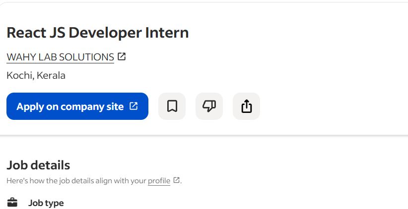 AI, ML & React.js internship jobs in Navi Mumbai