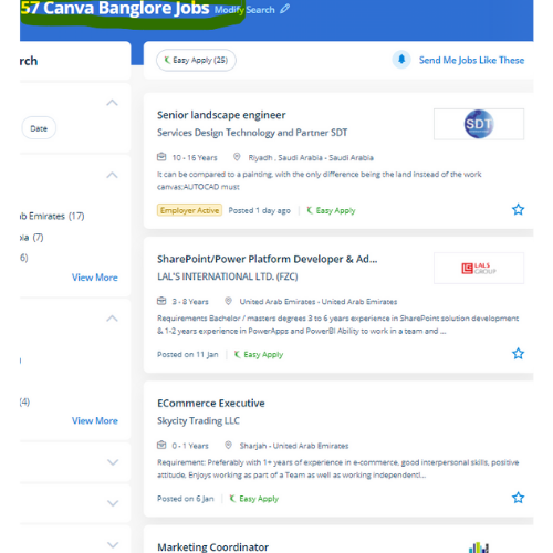 Canva internship jobs in Punjab
