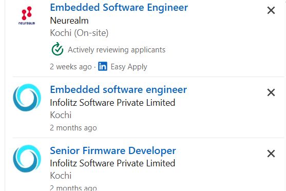 Embedded Systems & Edge AI internship jobs in Kolkata