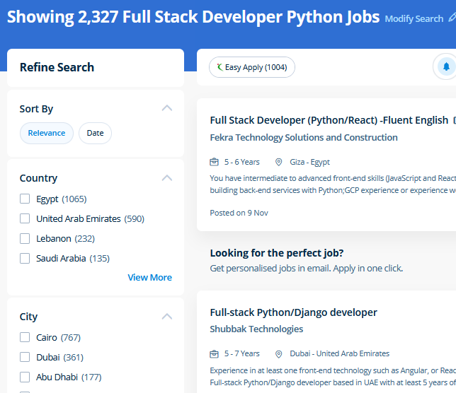Full Stack Development internship jobs in Cochin