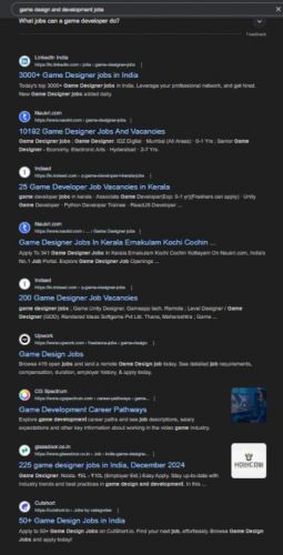 Game Design and Development internship jobs in Gurgaon